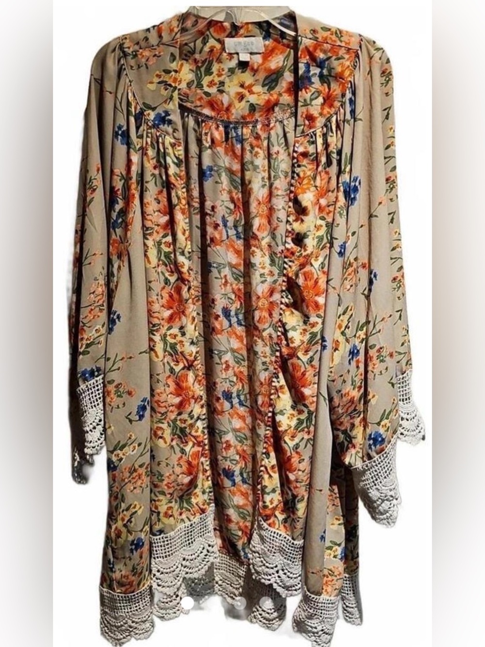 Umgee open front Kimono floral cover up